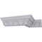 Ekena Millwork 3 1/8"H x 3 1/2"P x 4 3/4"F x 94 1/2"L Legacy Acanthus Leaf Crown Moulding MLD03X03X04LE - alternate 9